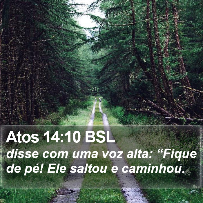 Atos 14:10 BSL Bible Study