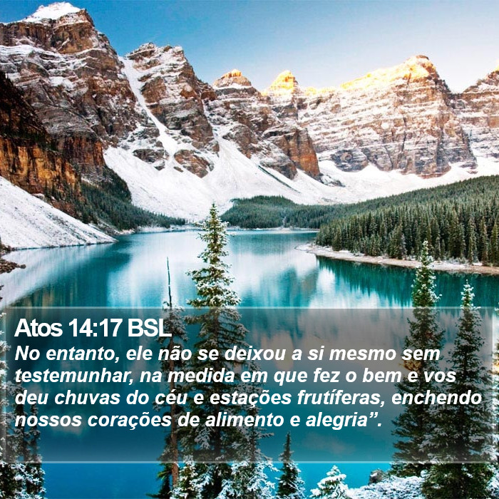 Atos 14:17 BSL Bible Study
