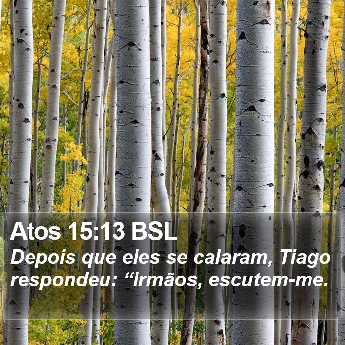 Atos 15:13 BSL Bible Study