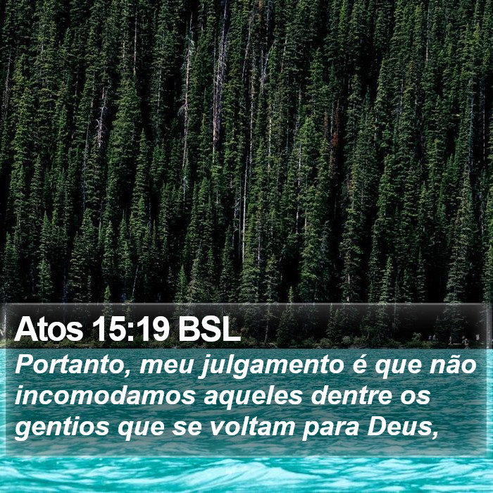 Atos 15:19 BSL Bible Study