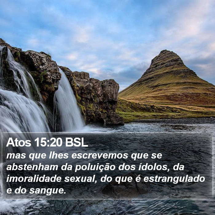 Atos 15:20 BSL Bible Study