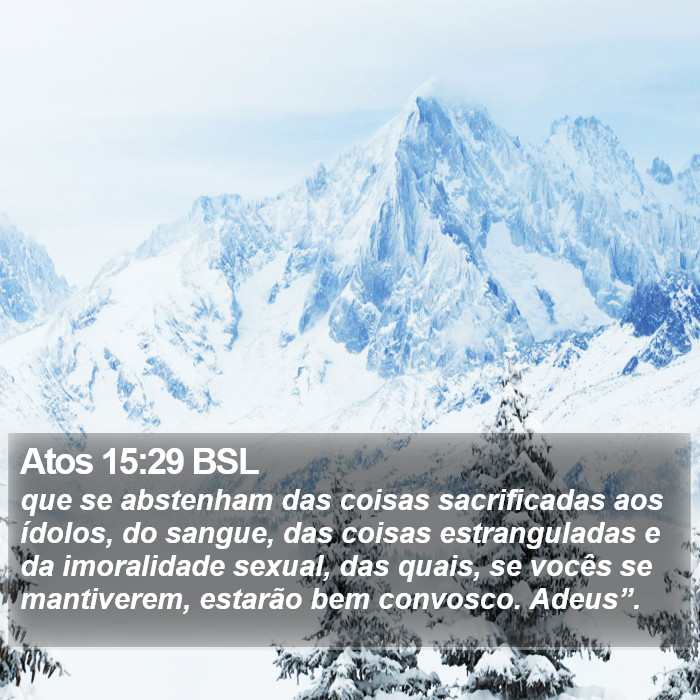 Atos 15:29 BSL Bible Study