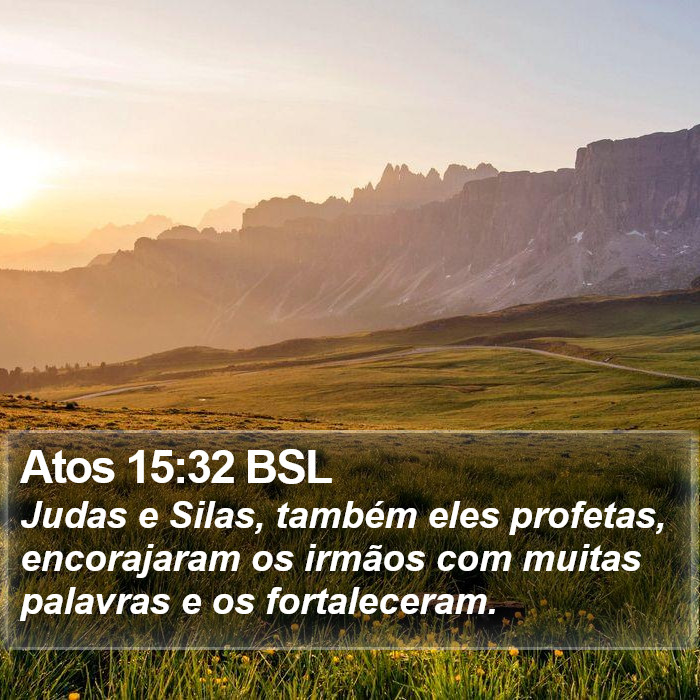 Atos 15:32 BSL Bible Study