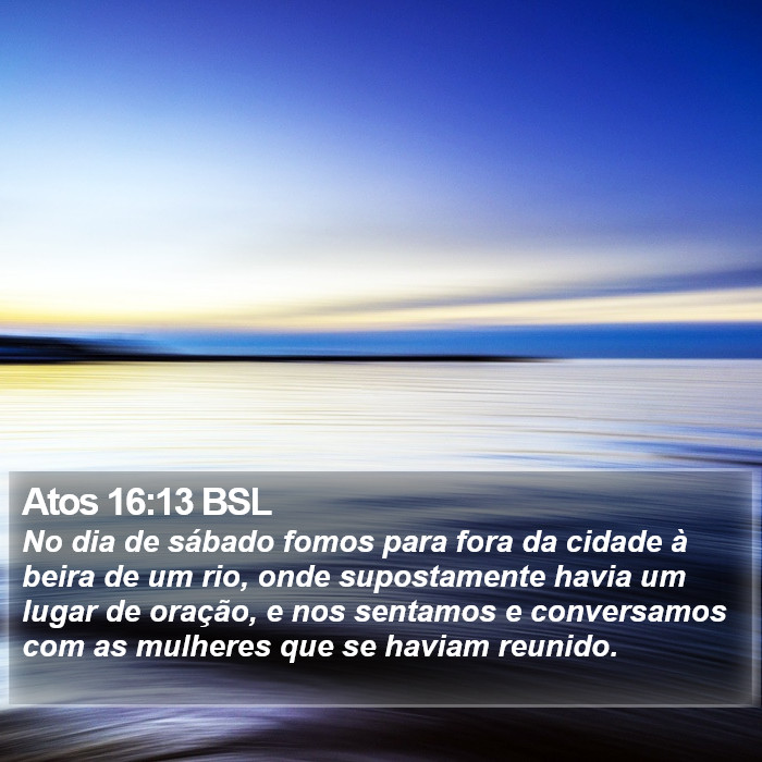 Atos 16:13 BSL Bible Study