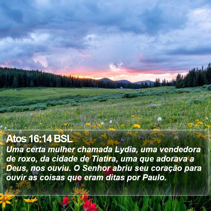 Atos 16:14 BSL Bible Study