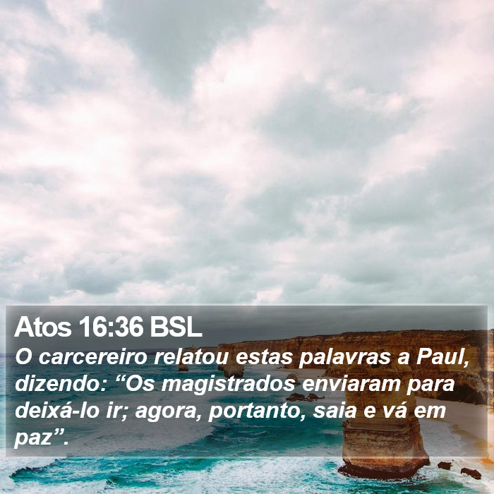 Atos 16:36 BSL Bible Study