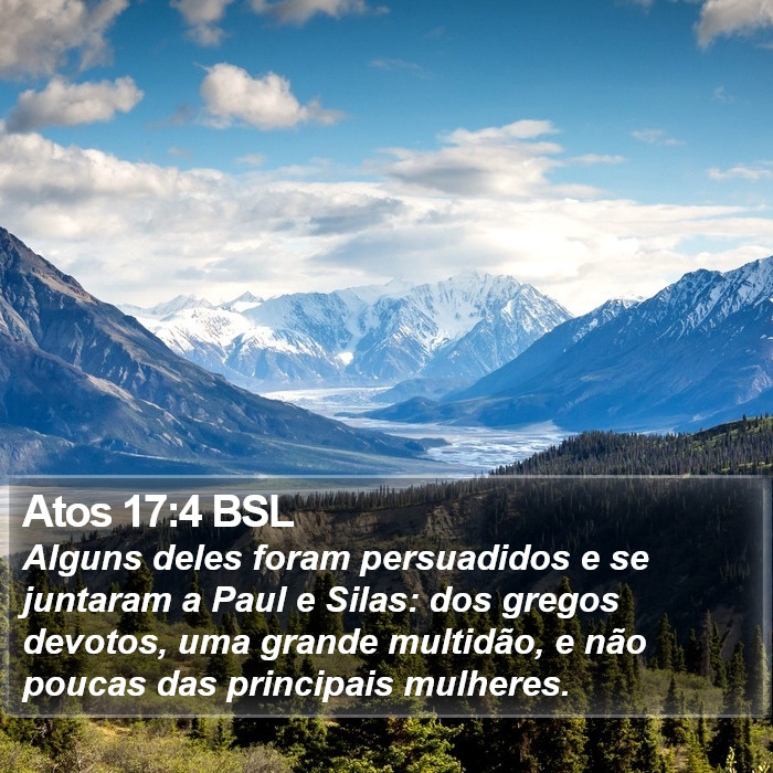 Atos 17:4 BSL Bible Study