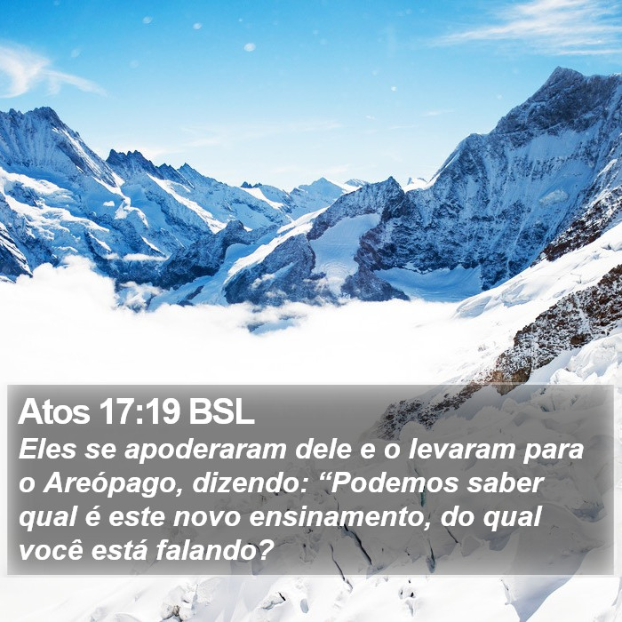 Atos 17:19 BSL Bible Study