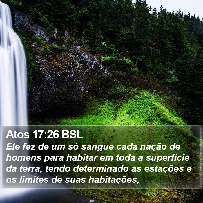Atos 17:26 BSL Bible Study