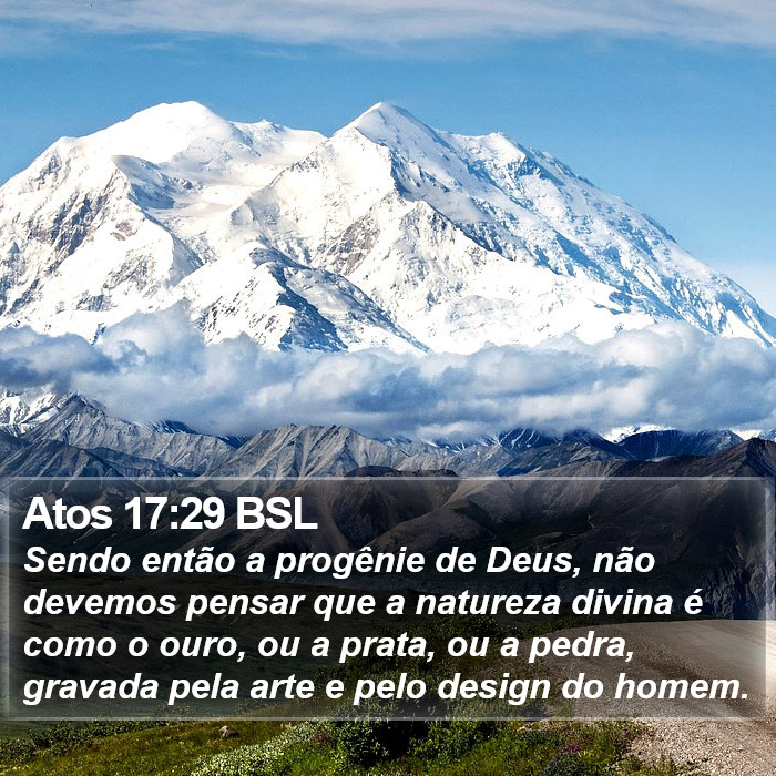 Atos 17:29 BSL Bible Study