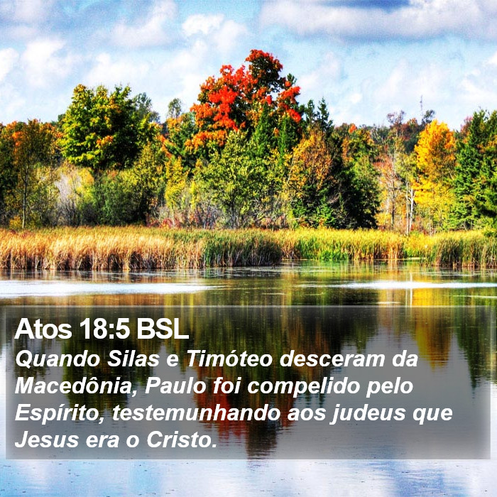 Atos 18:5 BSL Bible Study