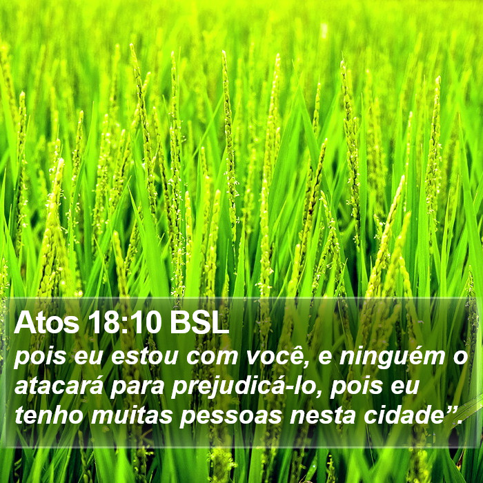 Atos 18:10 BSL Bible Study