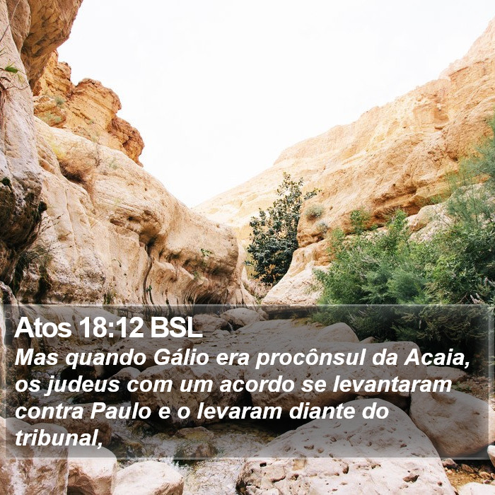 Atos 18:12 BSL Bible Study