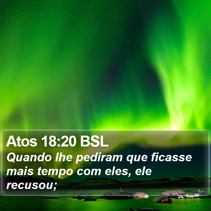 Atos 18:20 BSL Bible Study