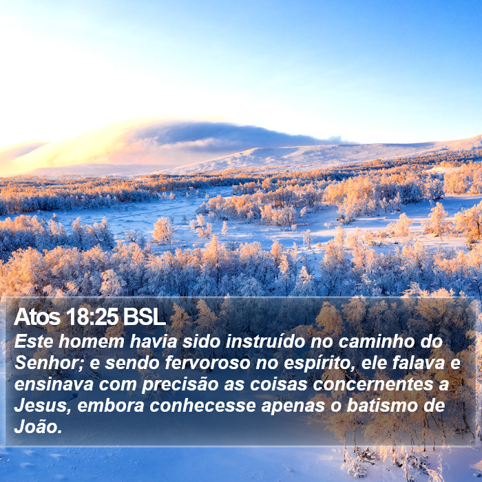 Atos 18:25 BSL Bible Study