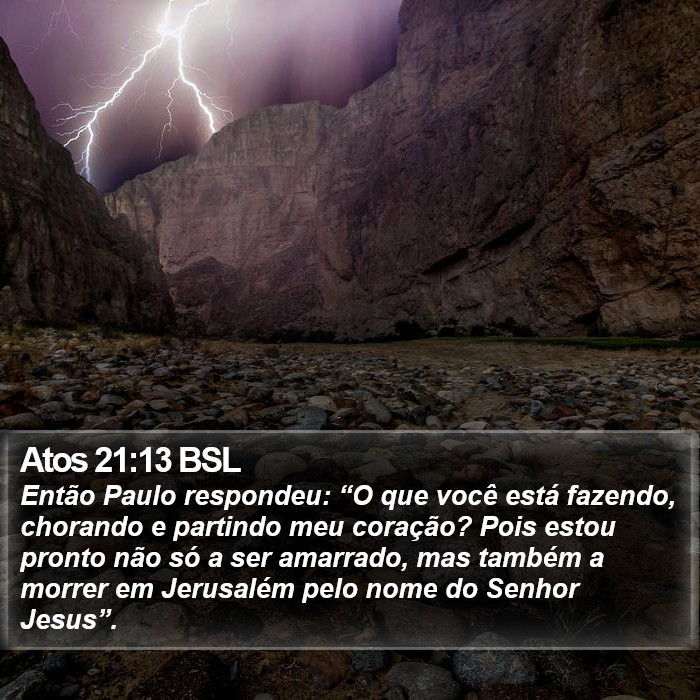 Atos 21:13 BSL Bible Study