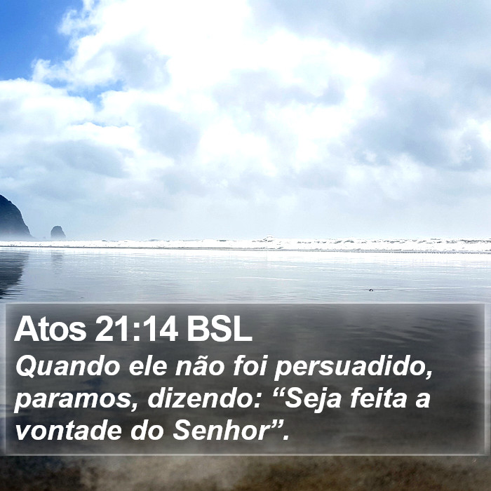 Atos 21:14 BSL Bible Study