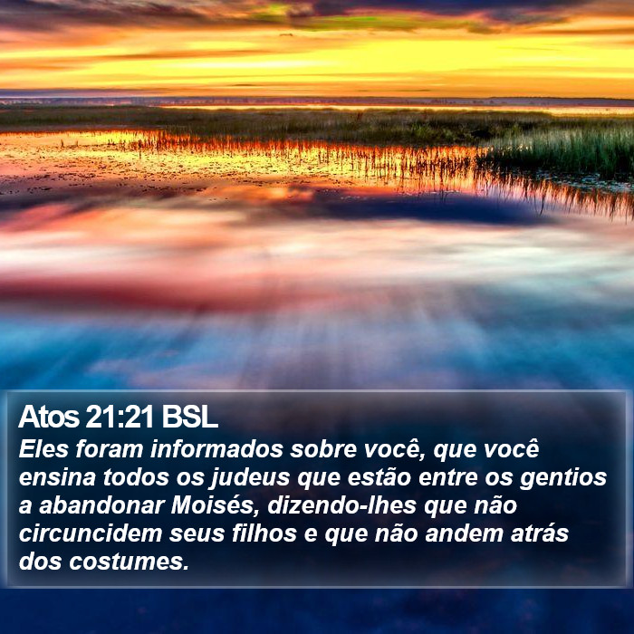 Atos 21:21 BSL Bible Study