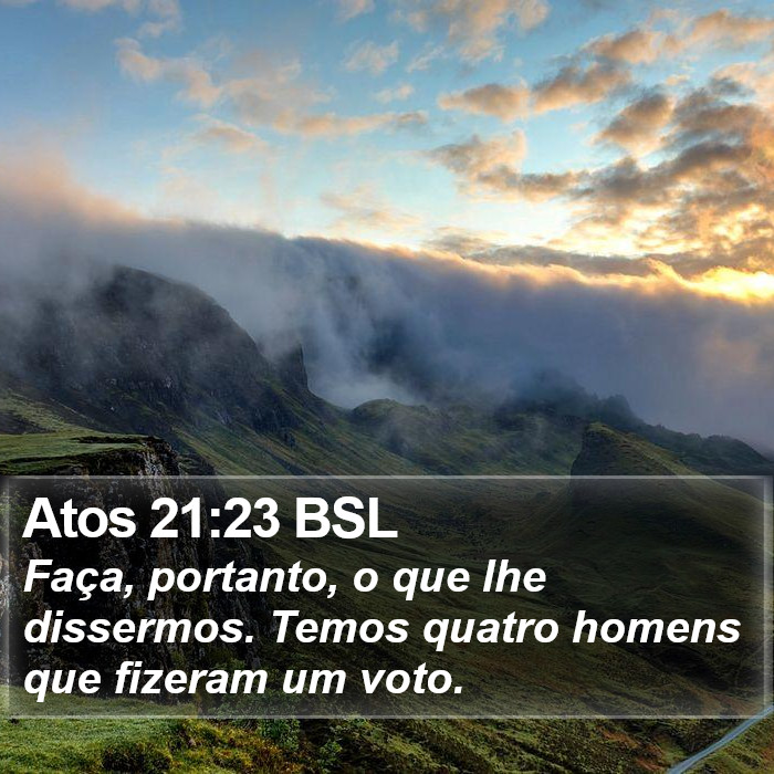 Atos 21:23 BSL Bible Study