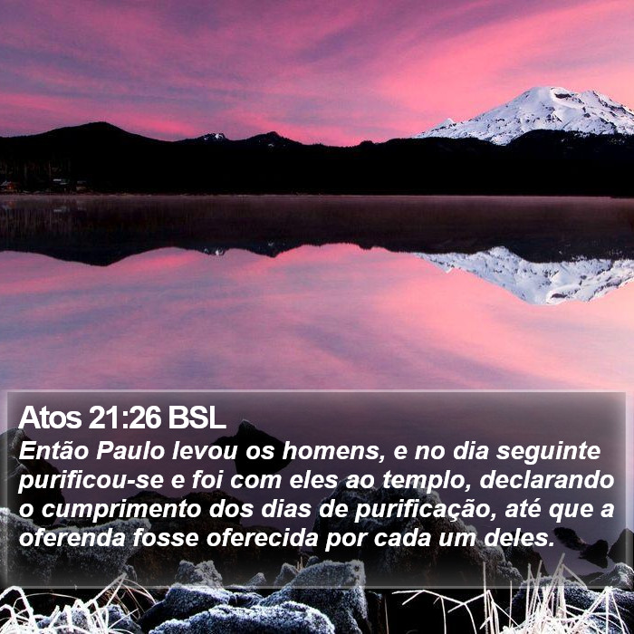 Atos 21:26 BSL Bible Study