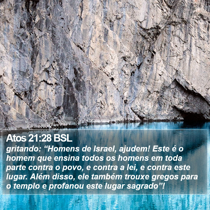 Atos 21:28 BSL Bible Study