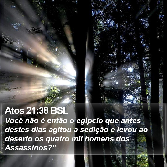 Atos 21:38 BSL Bible Study