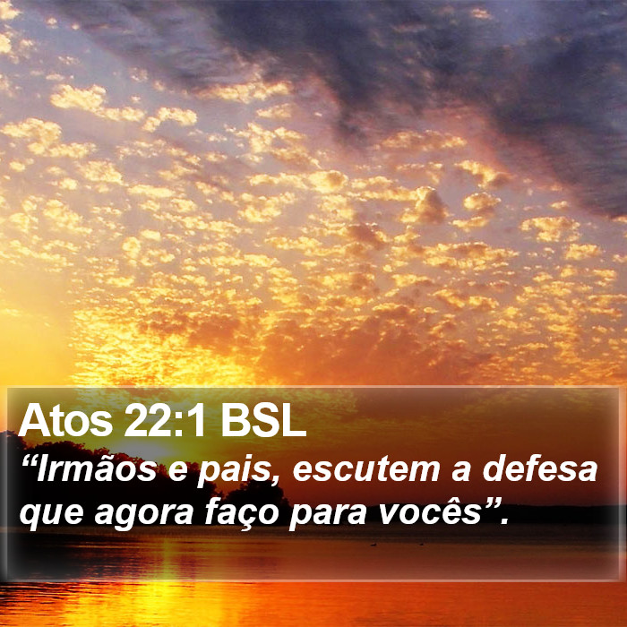 Atos 22:1 BSL Bible Study