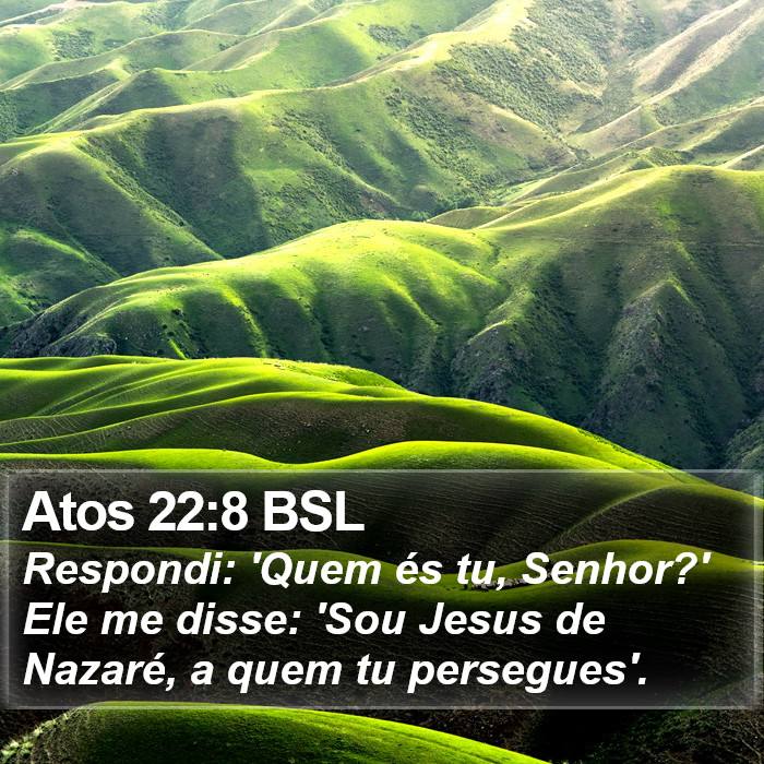 Atos 22:8 BSL Bible Study