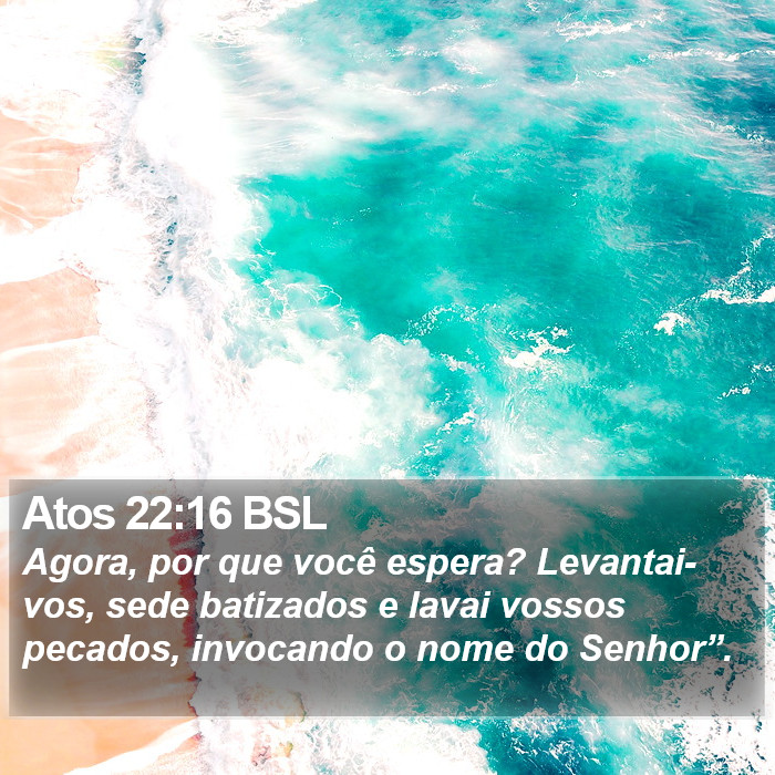 Atos 22:16 BSL Bible Study