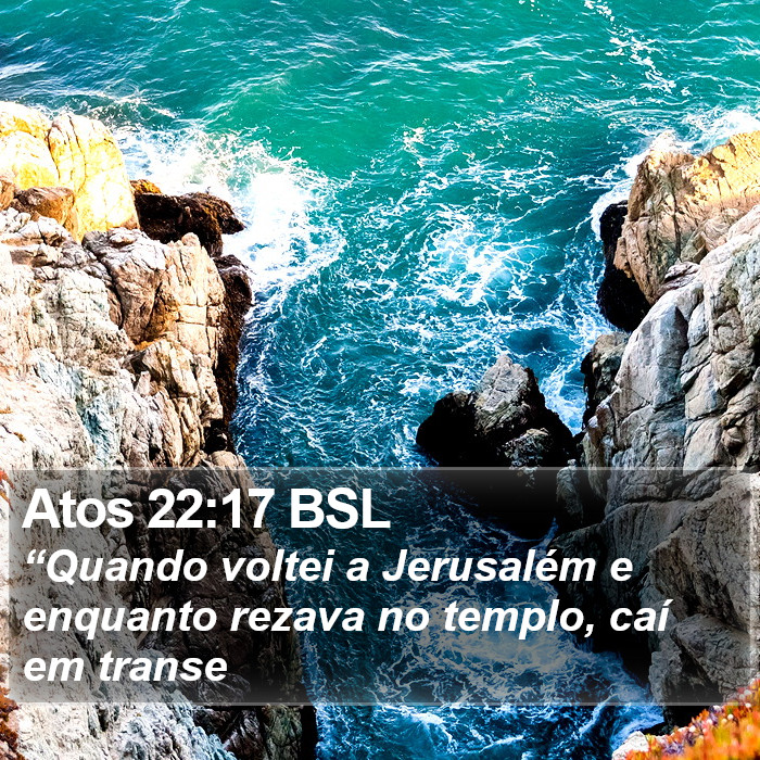 Atos 22:17 BSL Bible Study