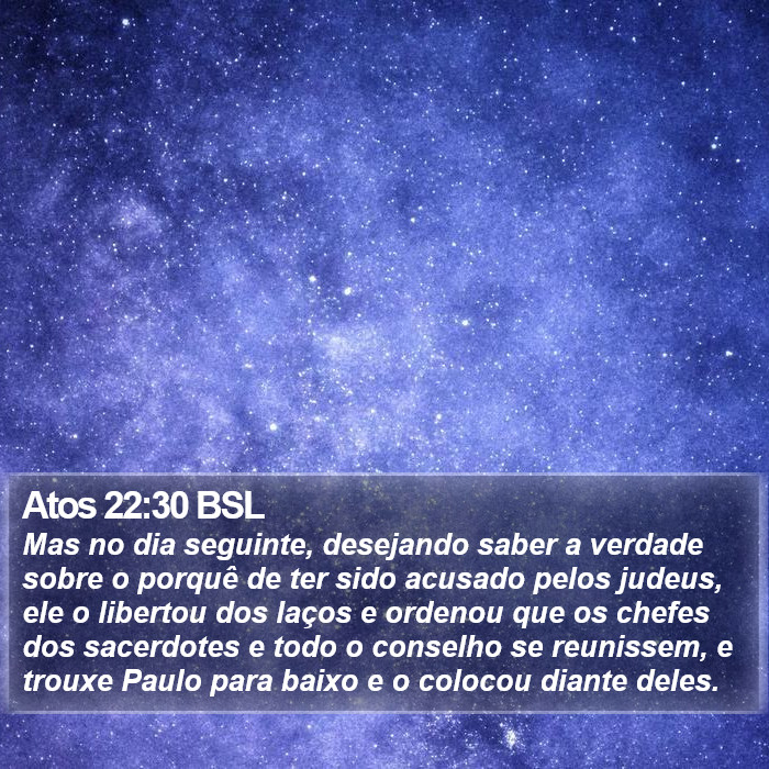 Atos 22:30 BSL Bible Study