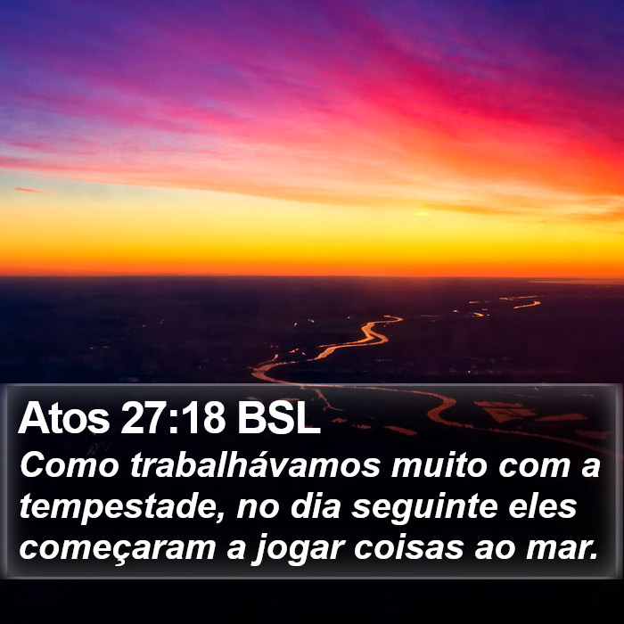 Atos 27:18 BSL Bible Study