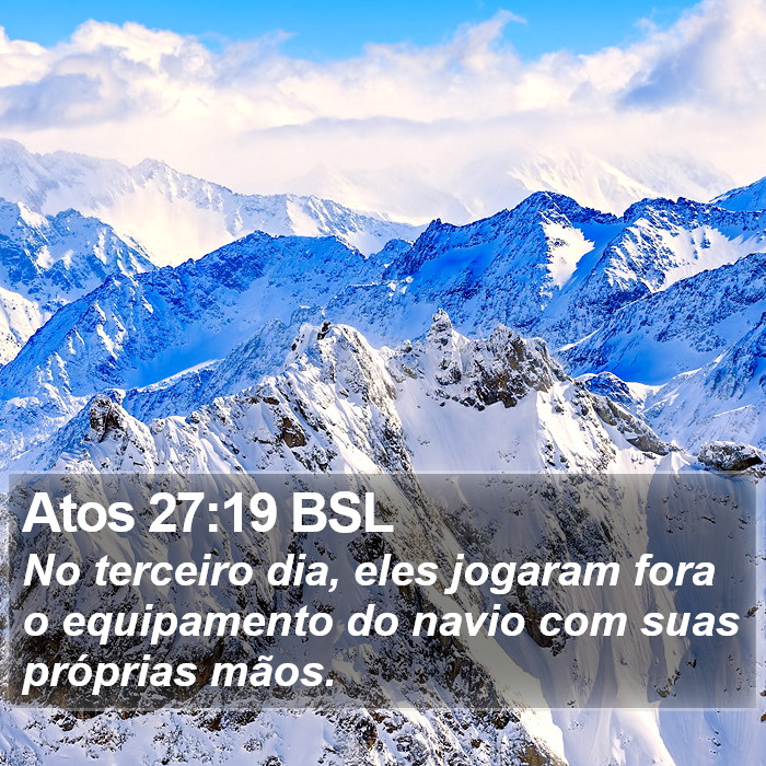 Atos 27:19 BSL Bible Study