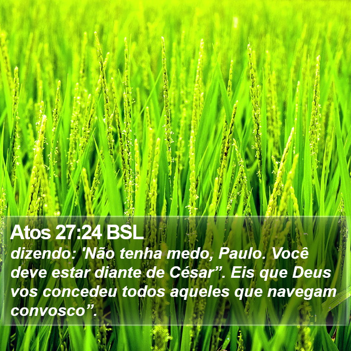 Atos 27:24 BSL Bible Study