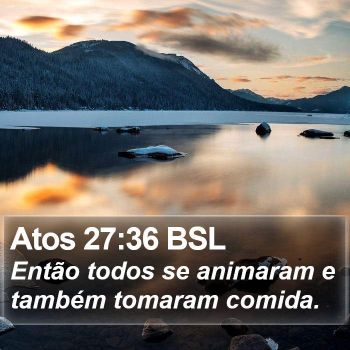 Atos 27:36 BSL Bible Study