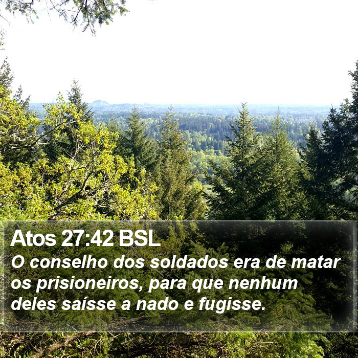 Atos 27:42 BSL Bible Study