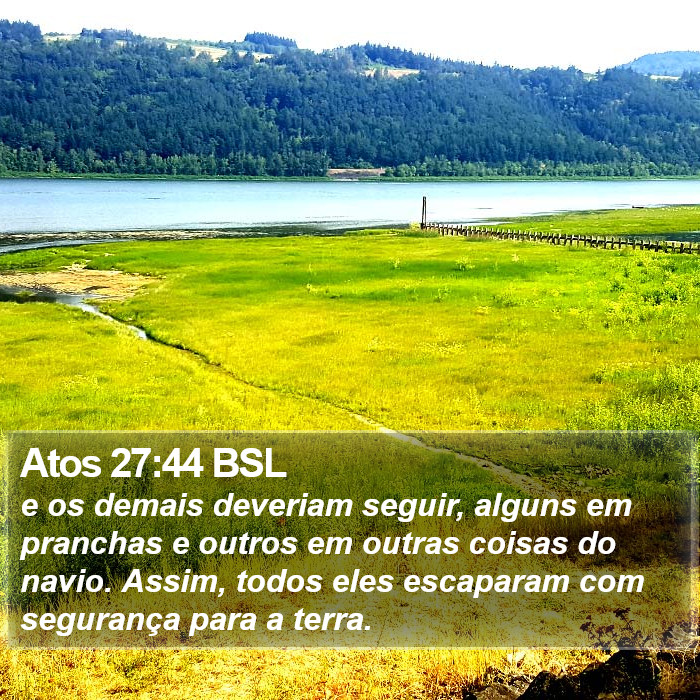 Atos 27:44 BSL Bible Study