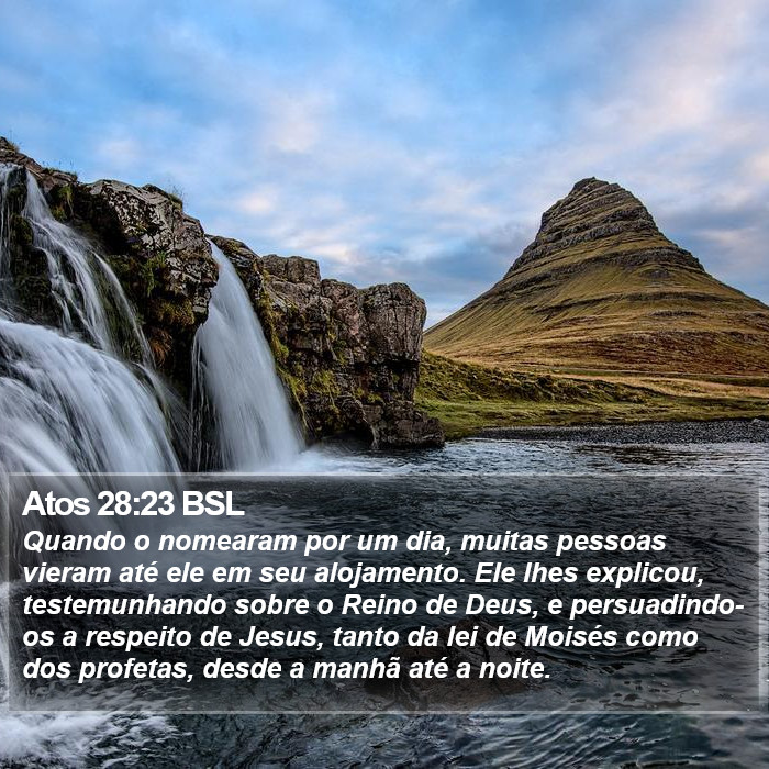 Atos 28:23 BSL Bible Study