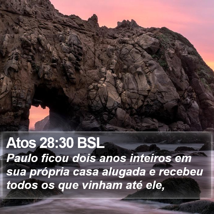 Atos 28:30 BSL Bible Study