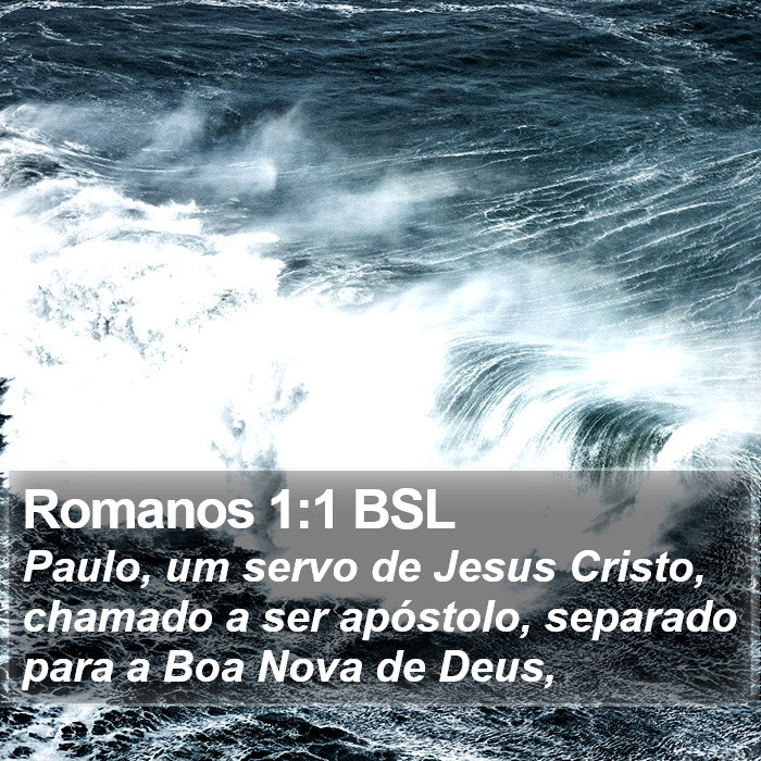 Romanos 1:1 BSL Bible Study