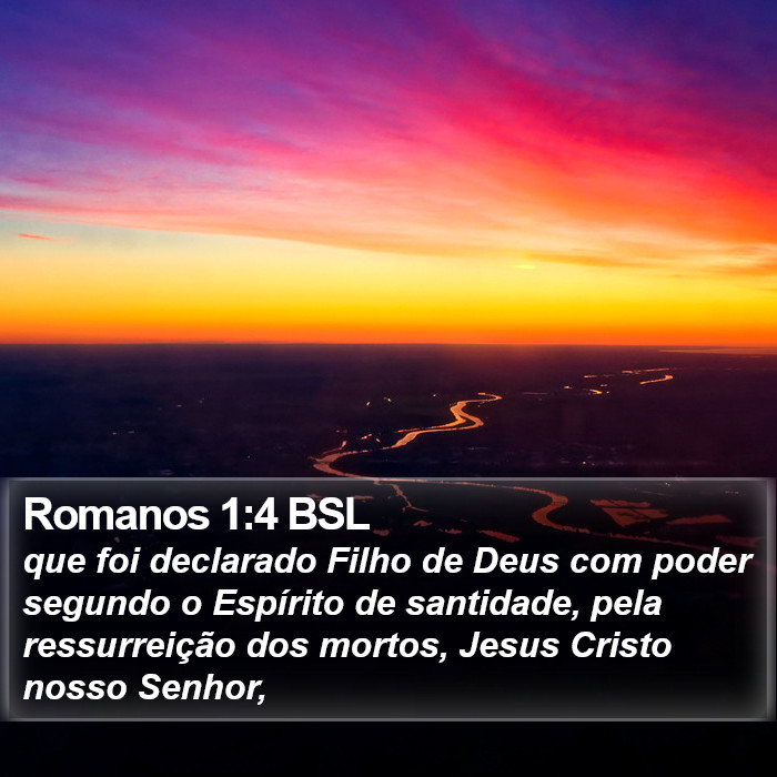 Romanos 1:4 BSL Bible Study