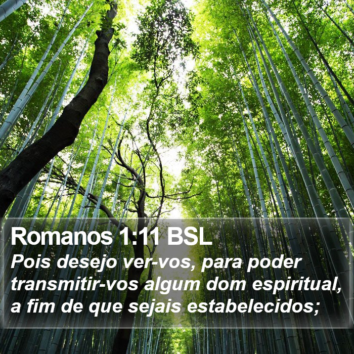 Romanos 1:11 BSL Bible Study