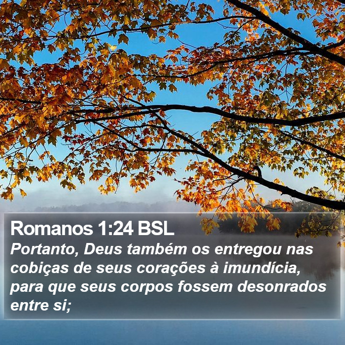 Romanos 1:24 BSL Bible Study