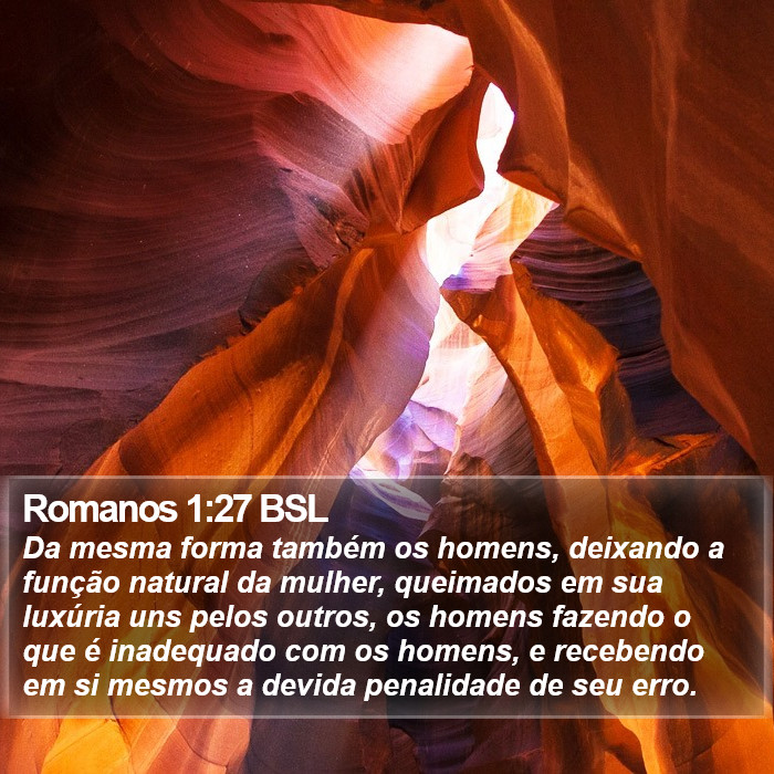 Romanos 1:27 BSL Bible Study