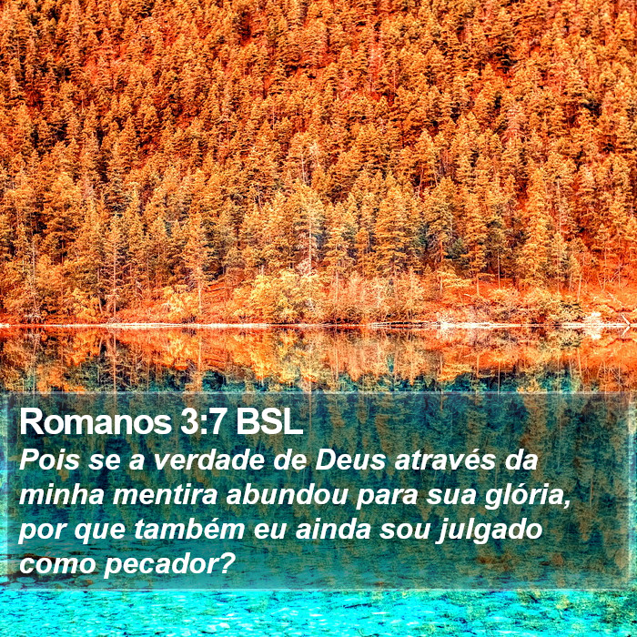 Romanos 3:7 BSL Bible Study