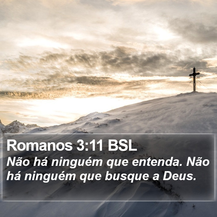 Romanos 3:11 BSL Bible Study