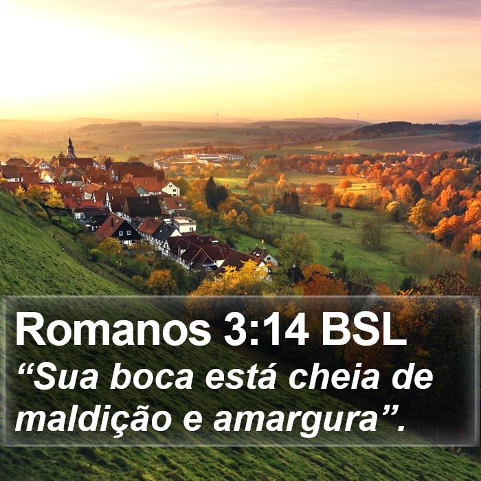 Romanos 3:14 BSL Bible Study