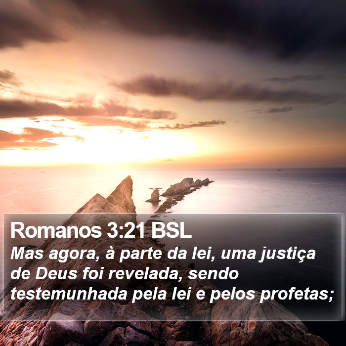 Romanos 3:21 BSL Bible Study