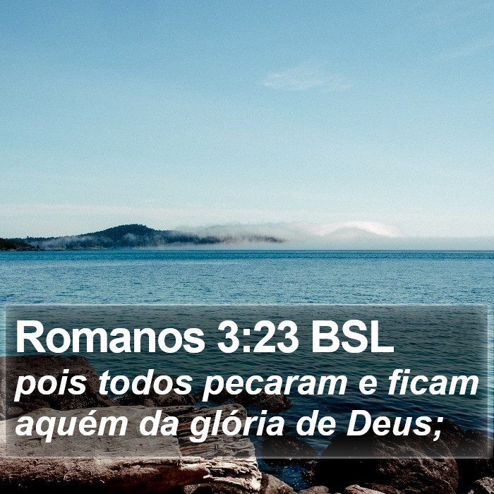 Romanos 3:23 BSL Bible Study