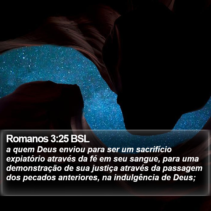 Romanos 3:25 BSL Bible Study